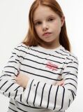 Multi Rope Logo Relaxed Long Sleeve T-Shirt  Girls
