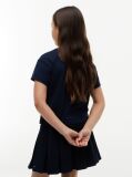 Blue Rhinestone Logo Relaxed T-Shirt  Girls