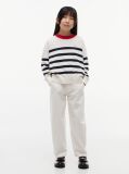 Multi Gold-Tone Button Relaxed Jumper  Girls