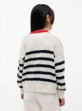 Multi Gold-Tone Button Relaxed Jumper  Girls