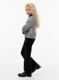 Black Corduroy Five-Pocket Flared Trousers  Girls