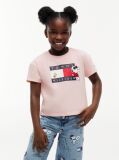 Pink Peanuts® Flag Graphic Relaxed T-Shirt  Girls