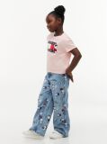 Pink Peanuts® Flag Graphic Relaxed T-Shirt  Girls