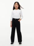White Diamanté Star Flag Extra Slim Long Sleeve T-Shirt  Girls
