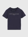 Blue Flag Embroidery Logo T-Shirt  Newborn