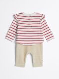 Multi Stripe One-Piece Outfit  Newborn