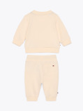 Pink Hilfiger Monotype Sweatshirt And Joggers Set  Newborn