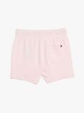 Pink Signature Tape Drawstring Shorts  Newborn