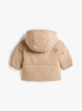 Beige Reversible Teddy Fleece Jacket  Newborn