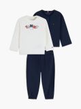 Blue Relaxed Long Sleeve T-Shirt Three-Piece Outfit  Newborn