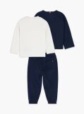 Blue Relaxed Long Sleeve T-Shirt Three-Piece Outfit  Newborn