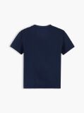 Blue Logo Peached Crew Neck T-Shirt  Newborn
