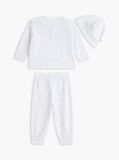 White Print Wrap Long Sleeve T-Shirt Gift Box  Newborn