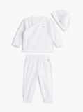 White Print Wrap Long Sleeve T-Shirt Gift Box  Newborn