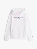 White Essential Logo Hoody  Kids Unisex