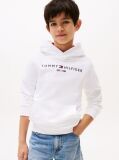 White Essential Logo Hoody  Kids Unisex