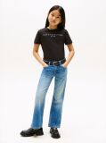 Black Essential Organic Cotton Logo T-Shirt  Kids Unisex