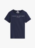 Blue Essential Organic Cotton Logo T-Shirt  Kids Unisex