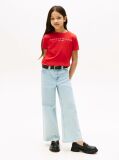 Red Essential Organic Cotton Logo T-Shirt  Kids Unisex