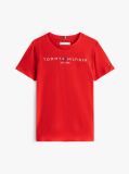 Red Essential Organic Cotton Logo T-Shirt  Kids Unisex