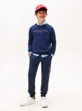 Blue Essential Organic Cotton Logo Joggers  Kids Unisex