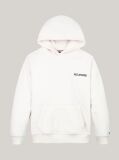White Hilfiger Monotype Polar Fleece Hoody  Kids Unisex