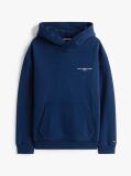 Blue Signature Tape Logo Hoody  Kids Unisex