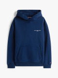 Blue Signature Tape Logo Hoody  Kids Unisex