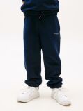 Blue Logo Cuffed Joggers  Kids Unisex