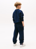 Blue Logo Cuffed Joggers  Kids Unisex