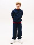 Blue Logo Cuffed Joggers  Kids Unisex