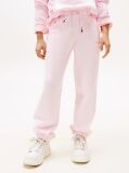 Pink Logo Cuffed Joggers  Kids Unisex