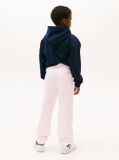 Pink Logo Cuffed Joggers  Kids Unisex