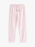 Pink Logo Cuffed Joggers  Kids Unisex