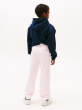 Pink Logo Cuffed Joggers  Kids Unisex