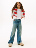 White Regular Fit Long Sleeve T-Shirt  Kids Unisex