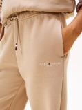 Beige Brushed Fleece Regular Joggers  Kids Unisex