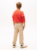 Beige Brushed Fleece Regular Joggers  Kids Unisex