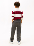Grey Brushed Fleece Regular Joggers  Kids Unisex