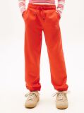 Orange Brushed Fleece Regular Joggers  Kids Unisex