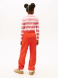Orange Brushed Fleece Regular Joggers  Kids Unisex