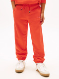 Orange Brushed Fleece Regular Joggers  Kids Unisex