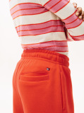 Orange Brushed Fleece Regular Joggers  Kids Unisex