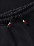 Black Heritage Flag Logo Cuffed Drawstring Joggers  Kids Unisex