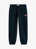 Blue Heritage Flag Logo Cuffed Drawstring Joggers  Kids Unisex