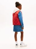 Red Essential Lightweight Quilted Gilet  Kids Unisex