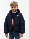 Blue Heritage Back Logo Ripstop Puffer Jacket  Kids Unisex