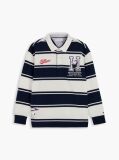 Multi Regular Fit Peanuts® Rugby Stripe Polo Shirt  Kids Unisex