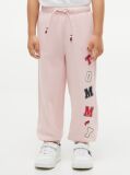 Pink Logo Cuffed Joggers  Kids Unisex