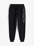 Black Tommy Logo Sweatpants  Men